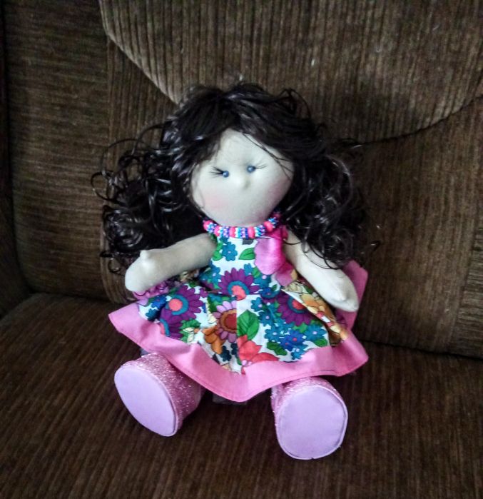 Кукла Плюшка текстильная