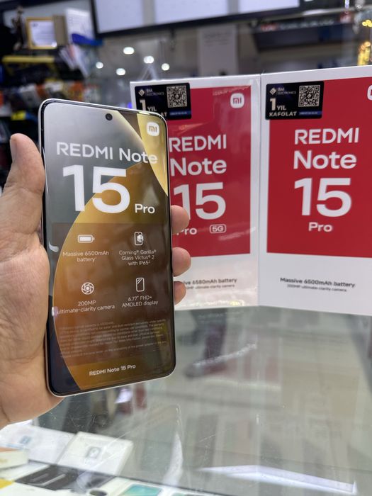 Redmi Note 15 Pro Tel yangi magazin