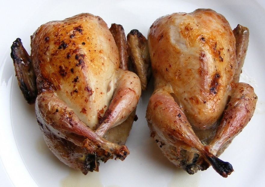 Готовое мясо перепелки