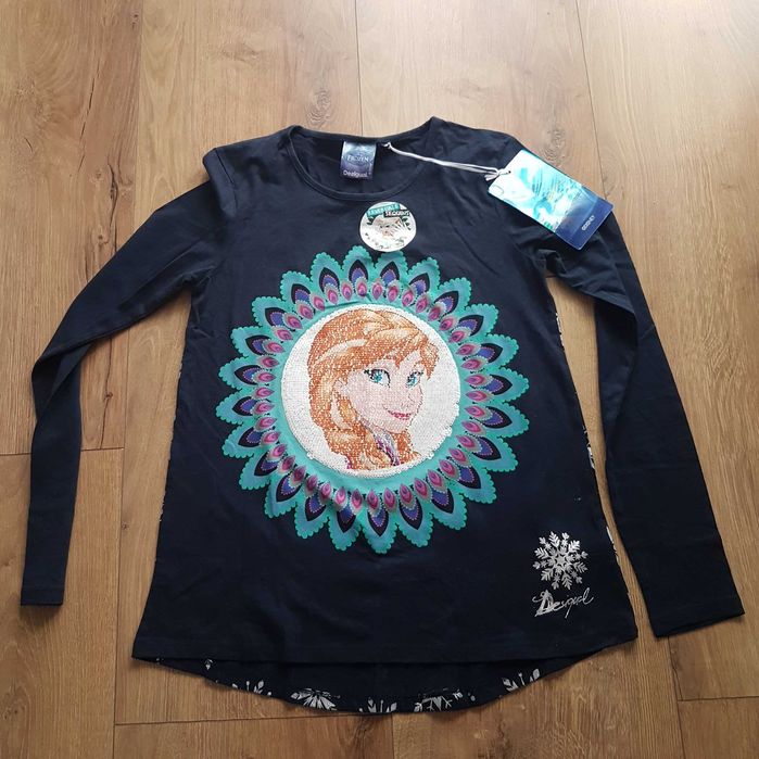 Bluza Desingual  Frozen 13-14 ani