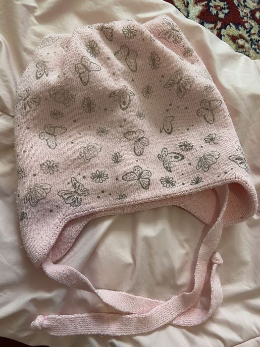 Детский комбинезон для девочки+ шапка