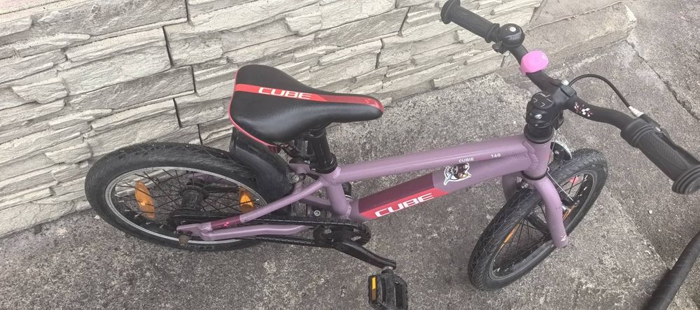 Продавам детско колело CUBE 16 inch
