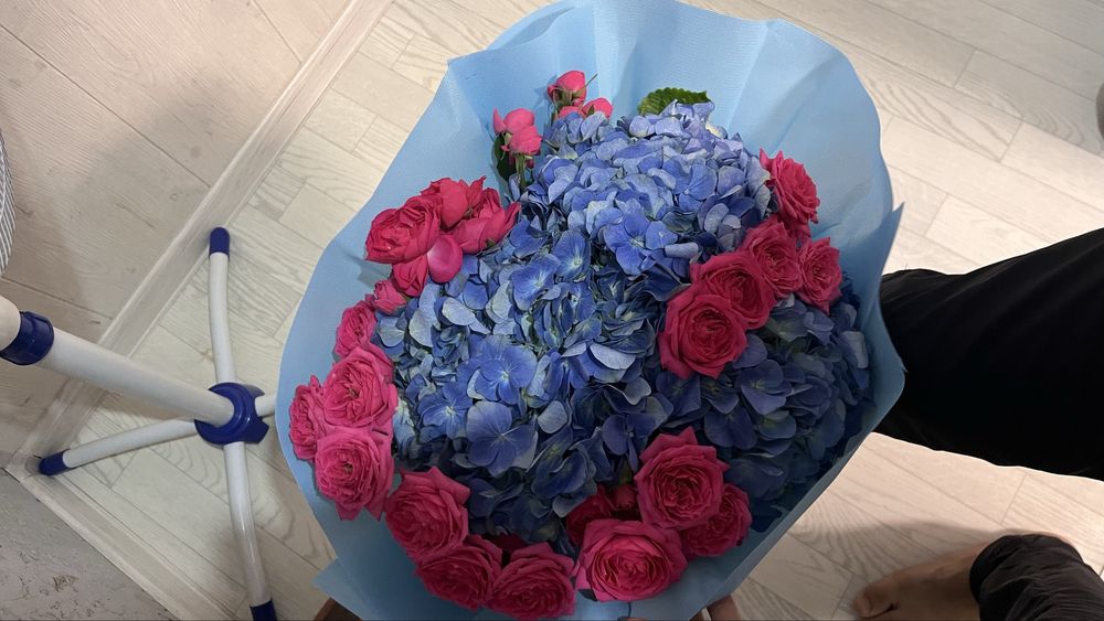 Букет цветы свежие