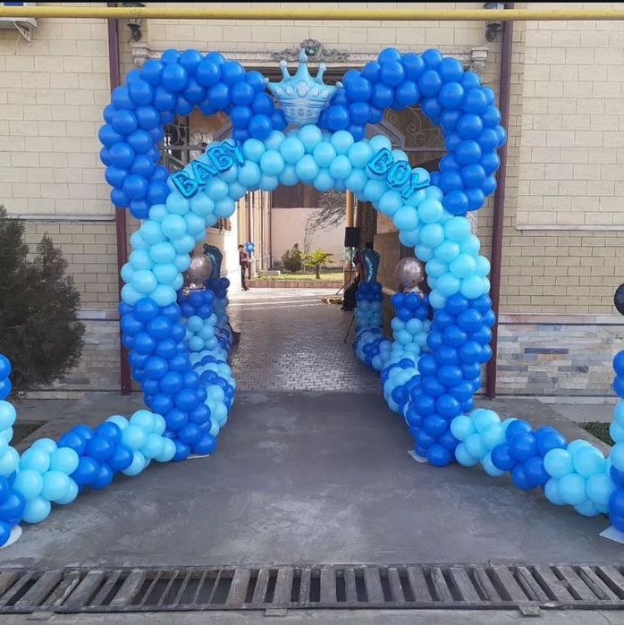 Арка из шаров. Оформление