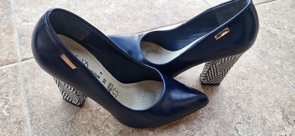 Pantofi bleumarin 35