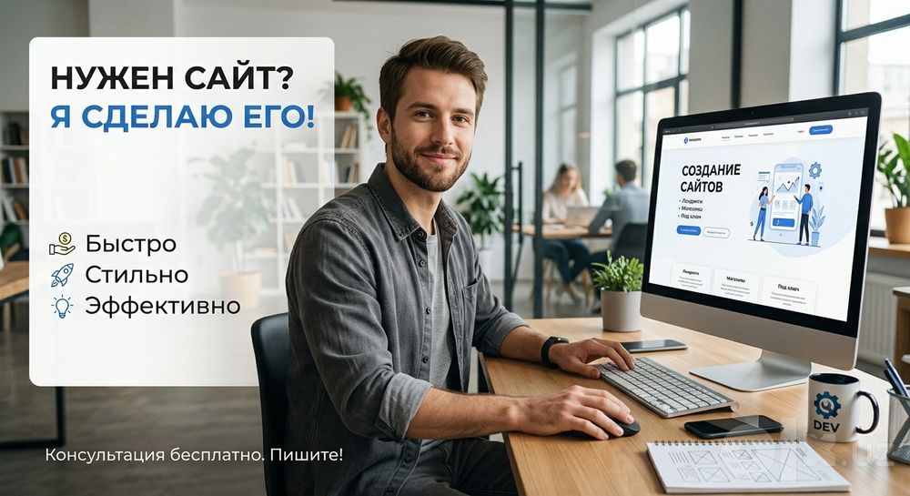 Разработка современных сайтов под ключ / Сайт для вашего бизнеса