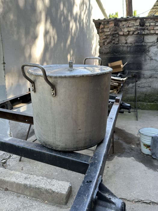 Кастрюля алюминиевая