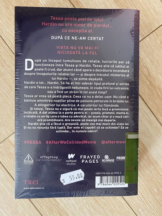 Carte After Anna Todd/ Dupa ce ne-am certat sigilata