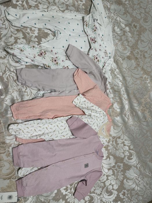 Пакет вещей для девочки 0-7 мес