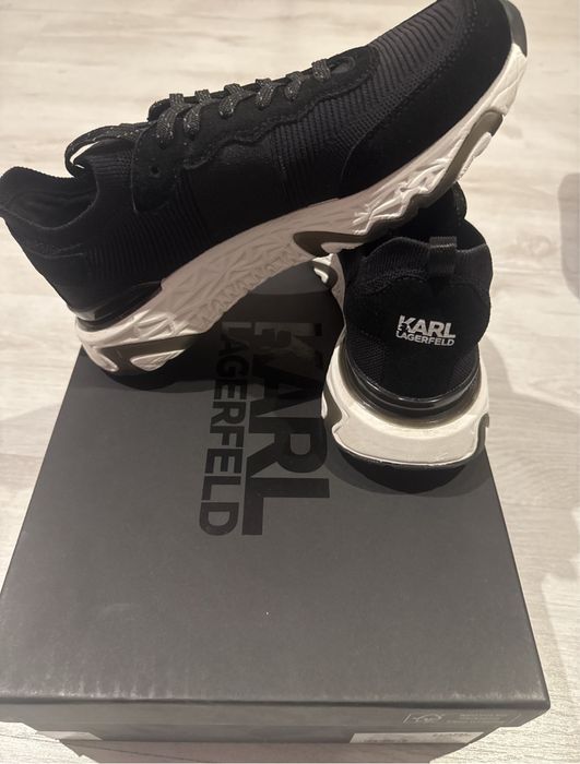 Черни маратонки Karl Lagerfeld