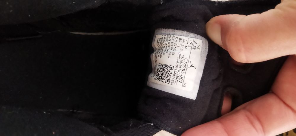 Jordan V3,  34 номер