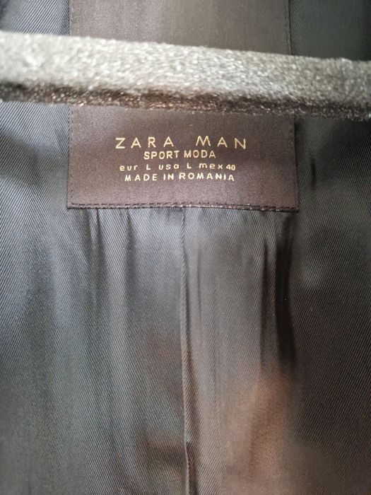 Палто Zara тъмно кафяво размер L