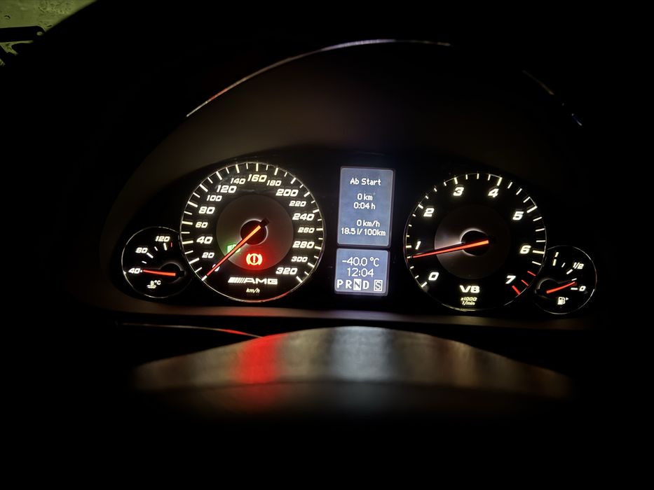 На части! Mercedes C55 AMG W203 facelift 5G tronic