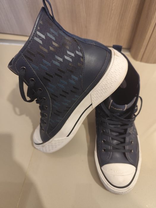 Karl Lagerfeld sneackers high navy blue 41