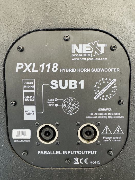 NEXT Pro Audio PX system