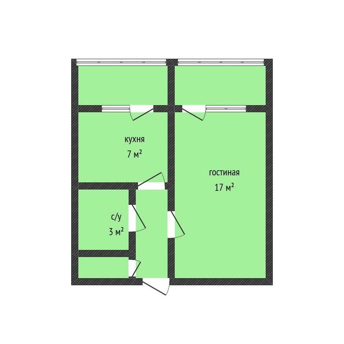 Продажа 1-комнатной квартиры