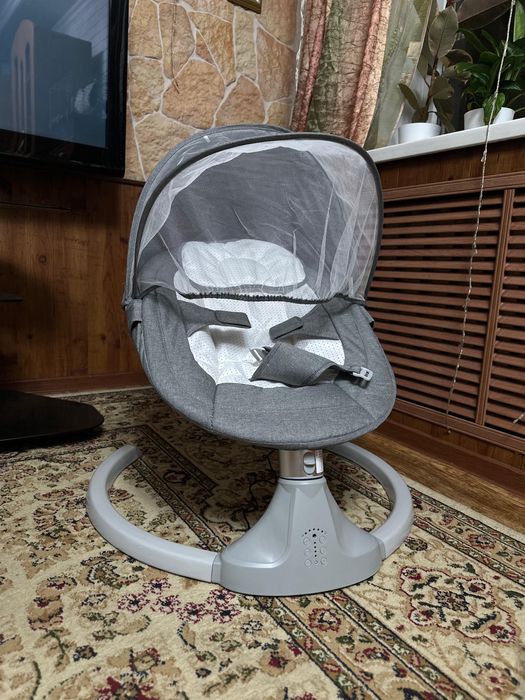 Продам шезлонг, электрокачели