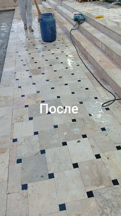 Брусчатка известняк кафел ювиш хизмати Бухоро буйлаб .

Фасад ювиш
Сок