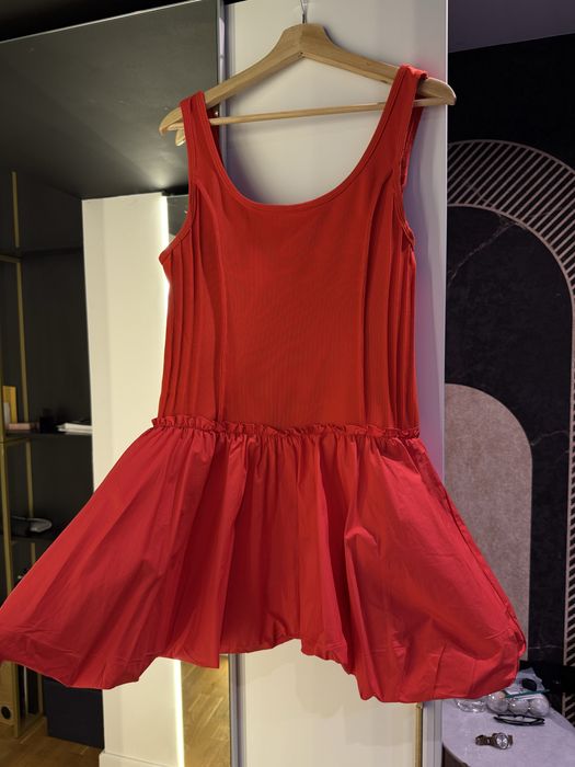 Rochie Twist cu pantalon integrat