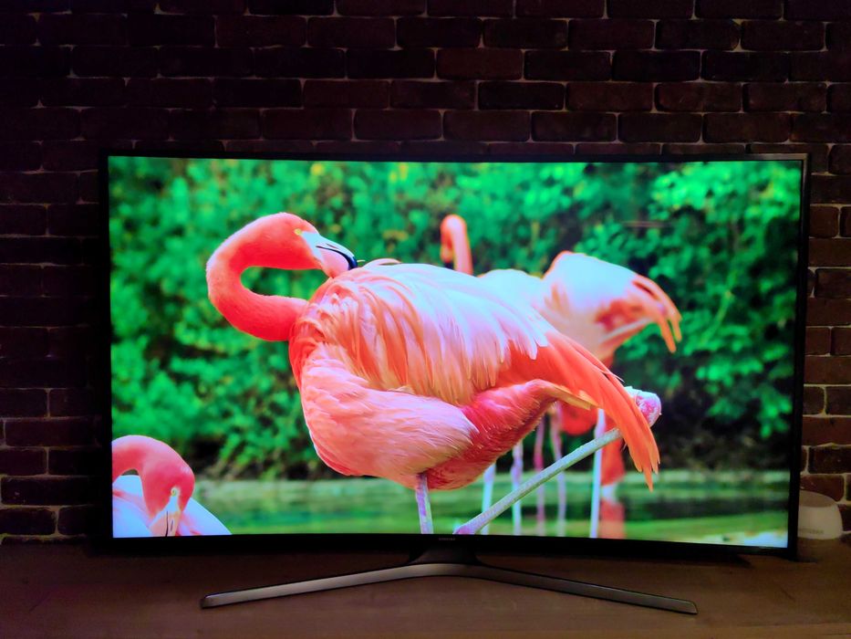 Televizor LED Curbat Smart Samsung, 138 cm, 55MU6222, 4K Ultra HD, Clasa A