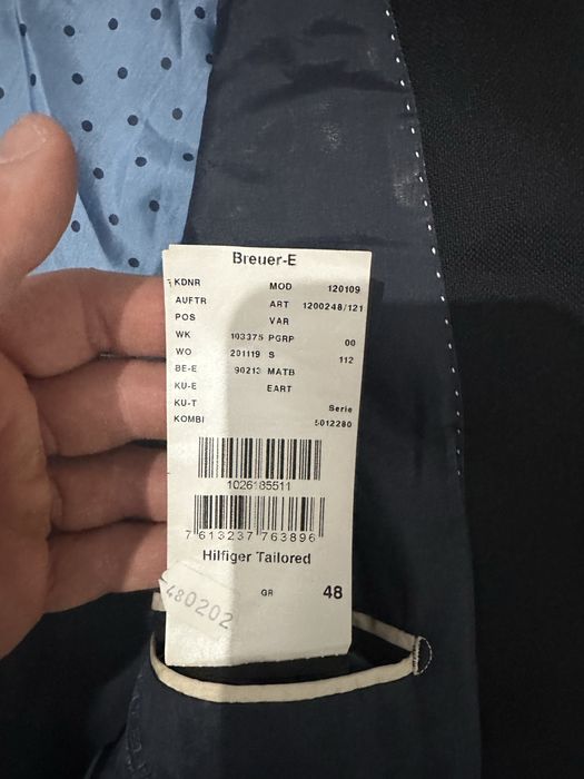 Sacou tommy hilfiger barbati marimea 48