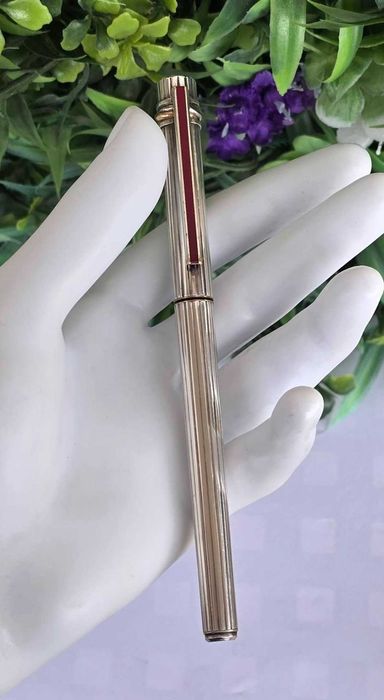 Pix vintage Le Must de CARTIER "Trinity", placat cu argint