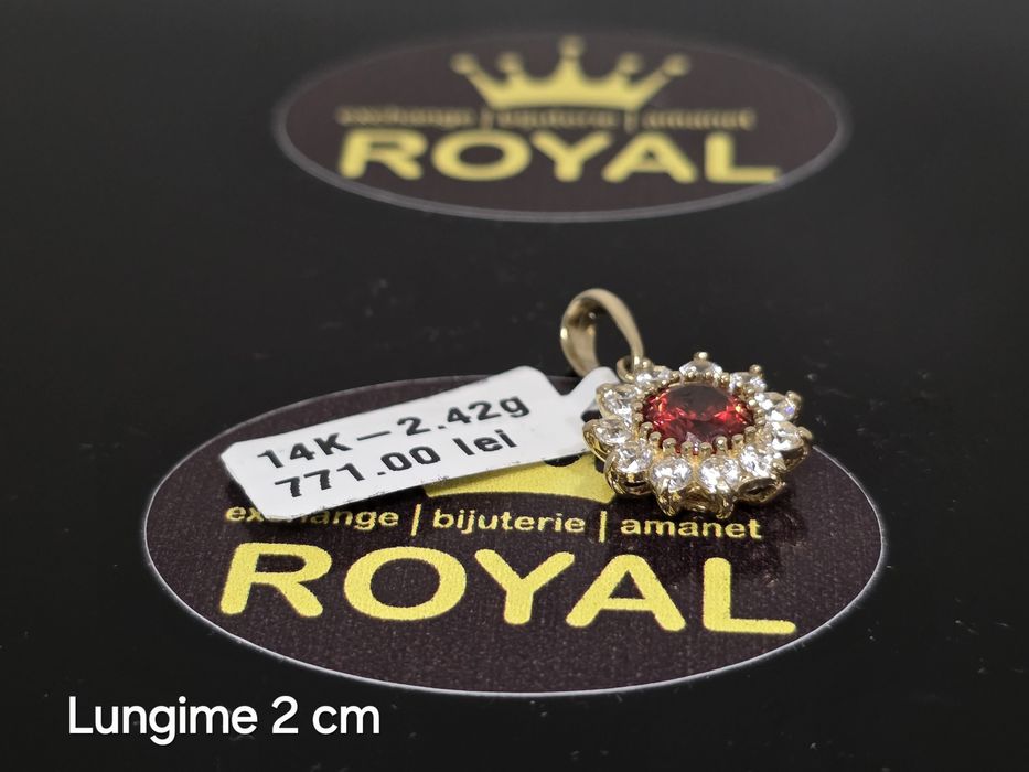 Bijuteria Royal: Pandantiv aur 14k/2.42gr