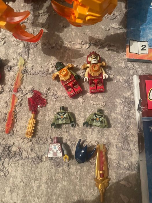 Lego chima and ninjago sets and minifigures
