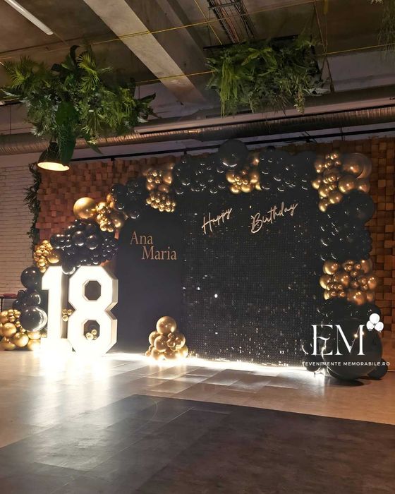 Decor Arcada BALOANE 18 ANI / Photocorner / Decor baloane Majorat