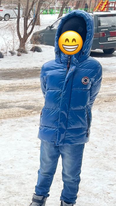 Зимняя куртка на мальчика 7 лет