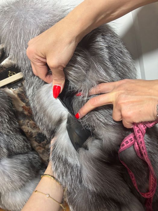 Blană naturală de vulpe