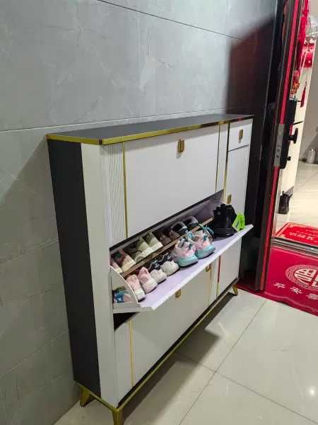 Узкий шкаф для обуви, Обувница в прихожую, этажерка, обувной шкаф Лофт