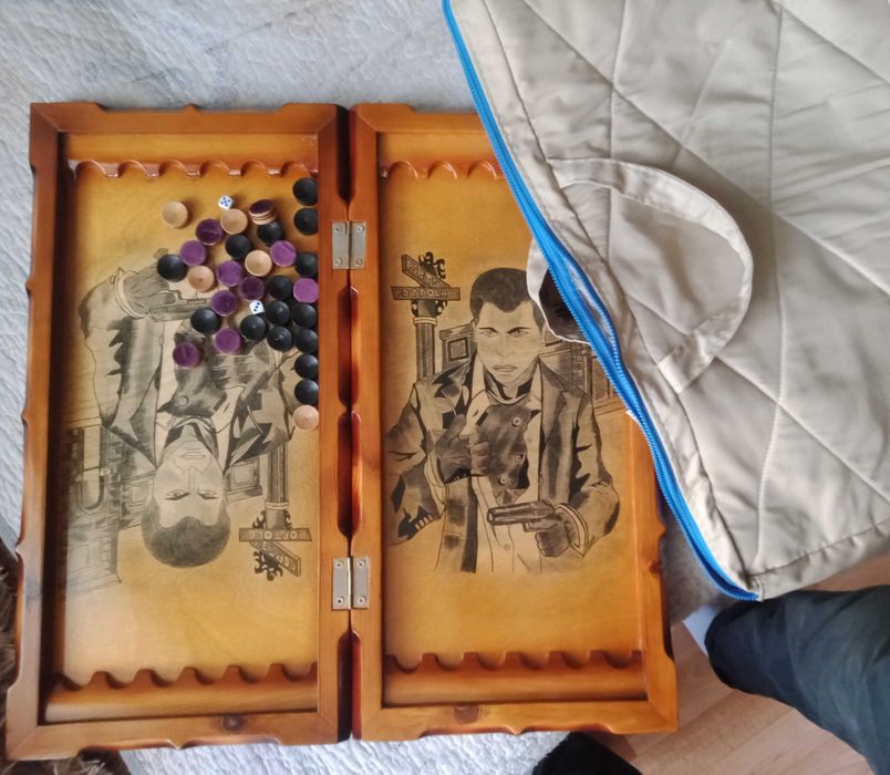 Продам нарды новые ручной работы