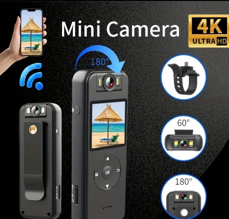 Cameră acțiune sport/drumeție 4K