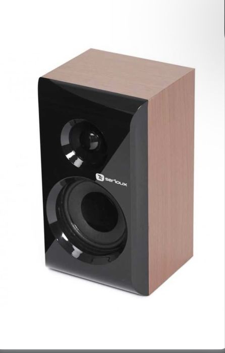 Boxe 5.1 Serioux SoundBoost HT5100C, 140W, negru/maro