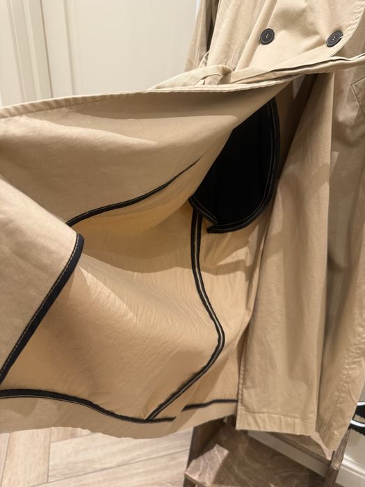 Легкий оверсайз тренч б/у