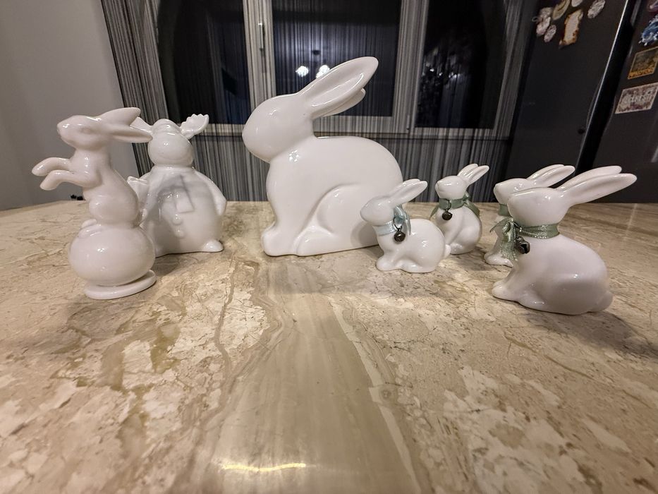 Комплект уникални порцеланови фигури (Германия)