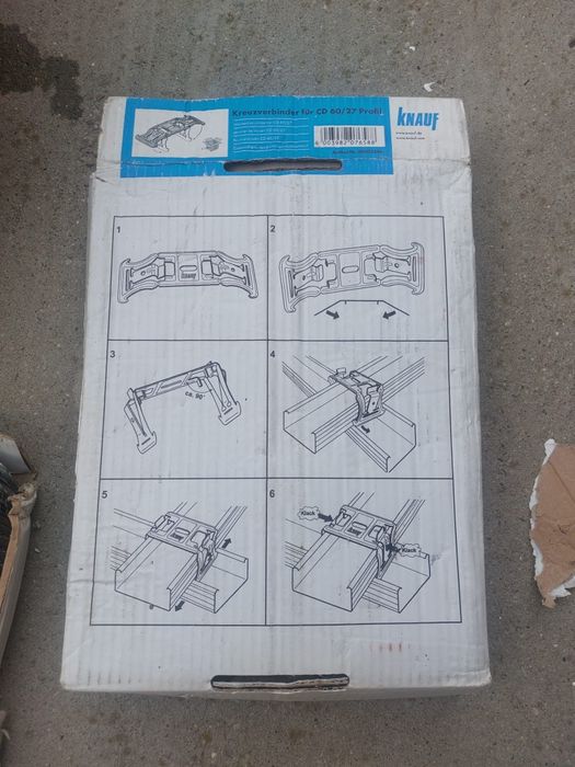 Vand Conector Transversal Knauf CD 60/27 Profil