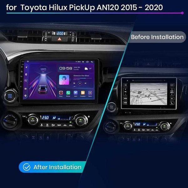Toyota Hilux 2015-2020  Мултимедия Навигация Android