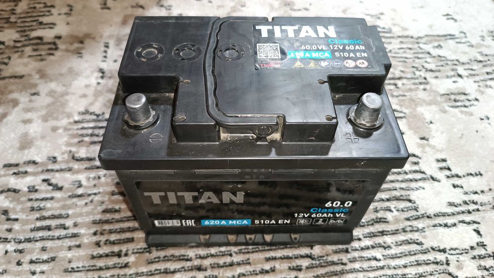 Продам аккумулятор 60 ампер