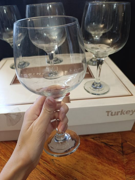 Очень большие бокалы для вина в Скандинавском стиле,700мл