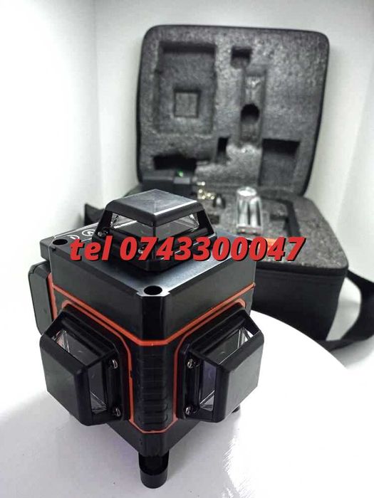 Instrument Nivelare Laser 16 Linii 360 Grade 4D Ca Si Hilti Bosch Dewalt Leica Pentru Masuratori Aliniere Si Trasare In Constructii