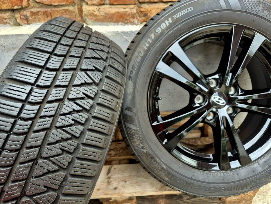 Jante originale Hyundai Tucson R17 anvelope de iarnă