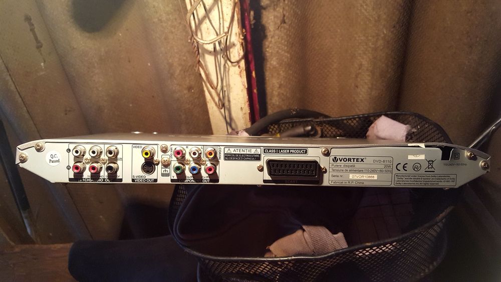 dvd player Vortex și Dce