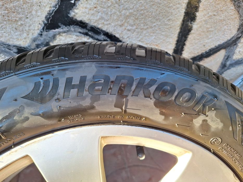 Алуминиеви джанти 16" за Мерцедес с 2 бр гуми зимни