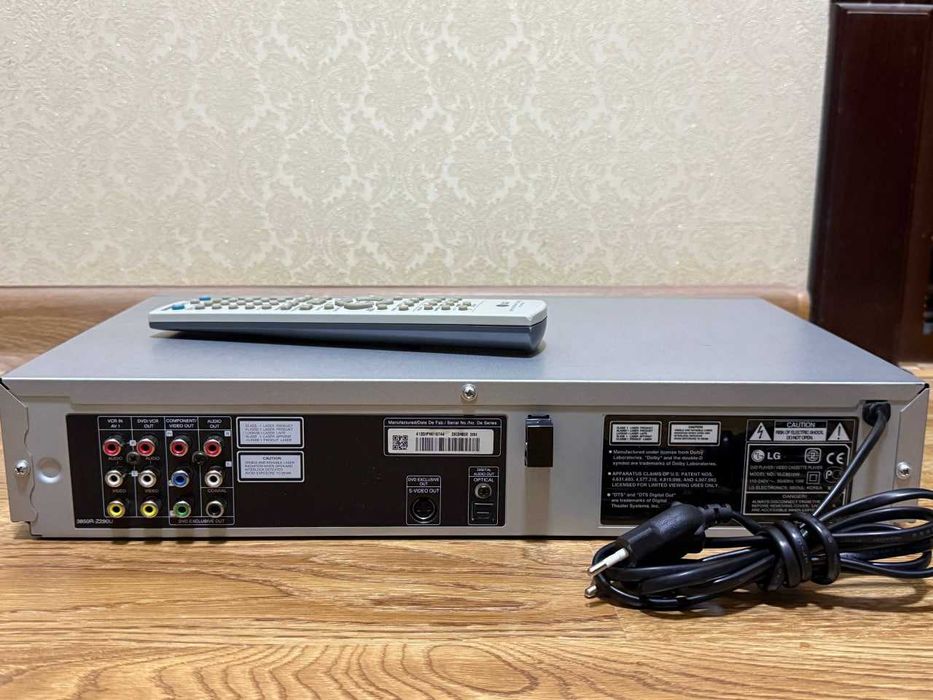 Видеомагнитофон & DVD LG - 6 Head Hi-Fi Stereo. Made In Korea! (Новый)