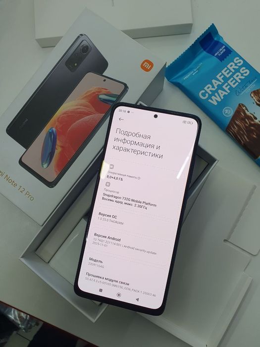 Redmi Note 12pro 8/256gb ideall
