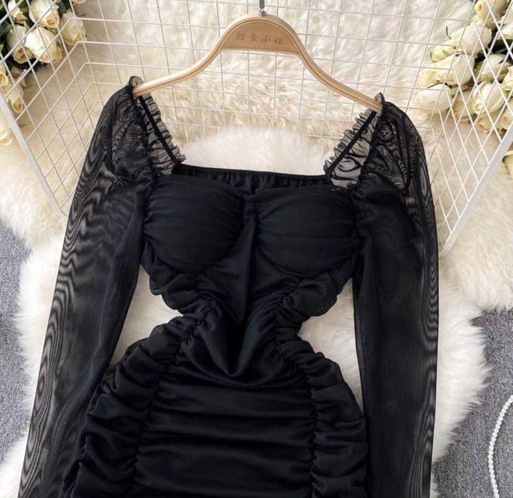 Новые платья белые и черные