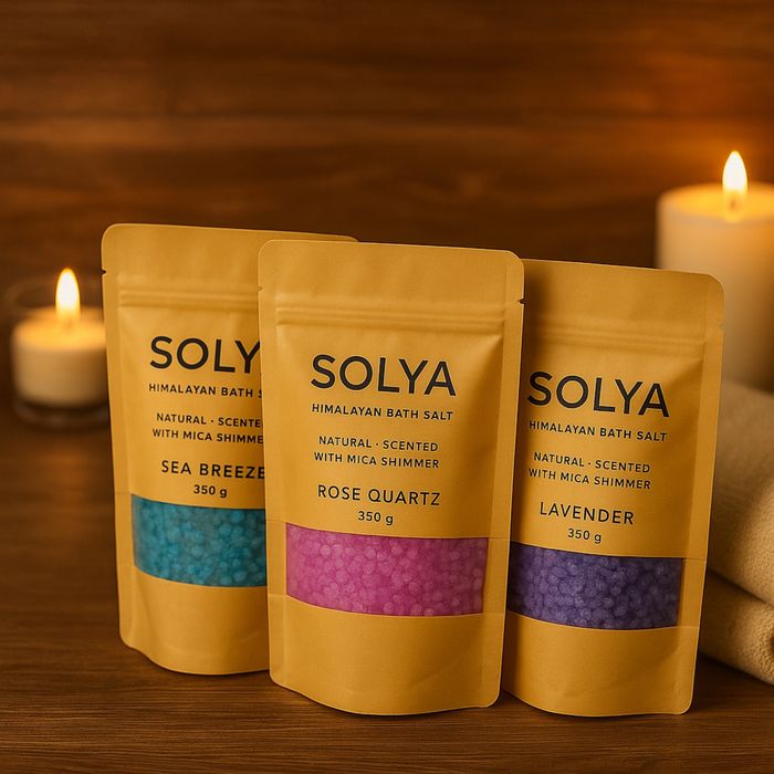 Гималайская соль для ванны 400гр