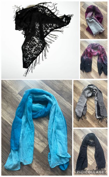 Лот от много шалове